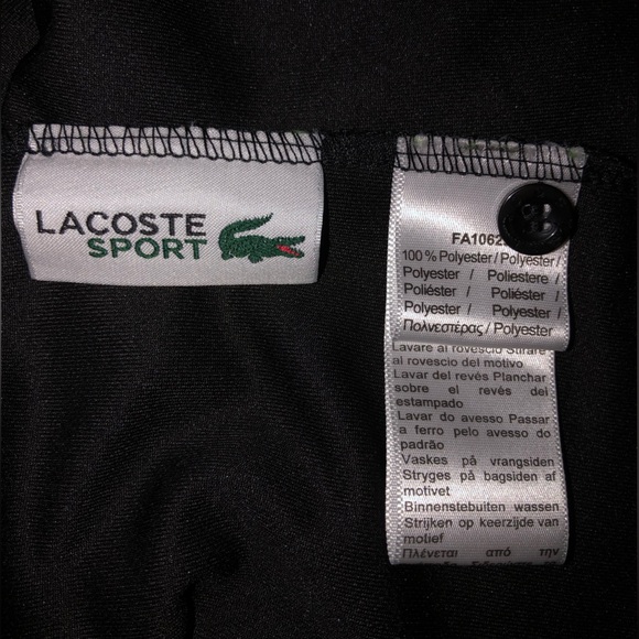 Mens LACOSTE SPORT Polo *Like New* size MED - Picture 7 of 8